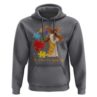 Autism Awareness Jesus Hoodie Oh How He Loves Us Christian Bible Verse