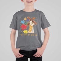 Autism Awareness Jesus T Shirt For Kid Oh How He Loves Us Christian Bible Verse