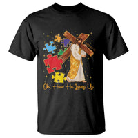 Autism Awareness Jesus T Shirt Oh How He Loves Us Christian Bible Verse