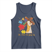 Autism Awareness Jesus Tank Top Oh How He Loves Us Christian Bible Verse