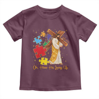 Autism Awareness Jesus Toddler T Shirt Oh How He Loves Us Christian Bible Verse