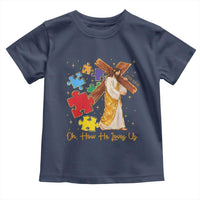 Autism Awareness Jesus Toddler T Shirt Oh How He Loves Us Christian Bible Verse