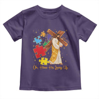 Autism Awareness Jesus Toddler T Shirt Oh How He Loves Us Christian Bible Verse