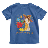 Autism Awareness Jesus Toddler T Shirt Oh How He Loves Us Christian Bible Verse