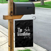 The Grandfather Garden Flag Funny Grandpa Italian Mafia Style Father's Day