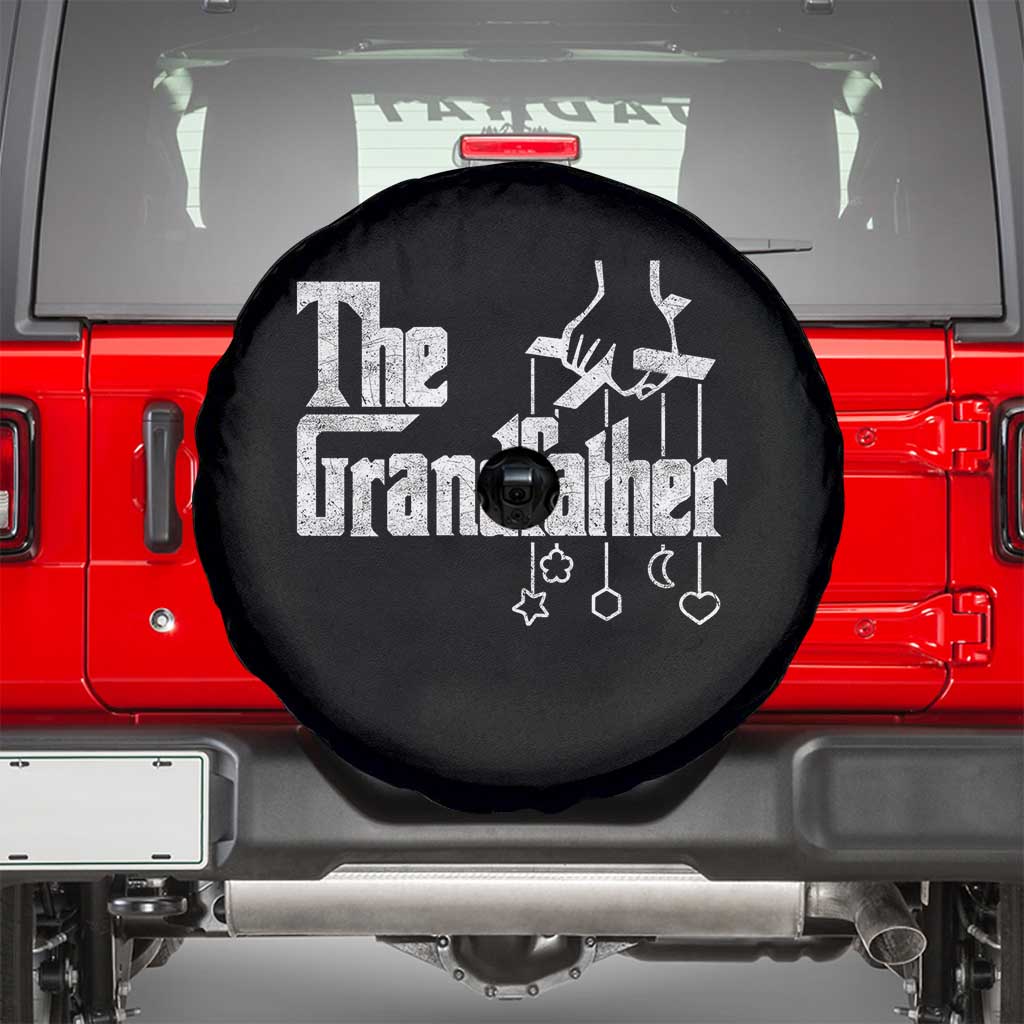 The Grandfather Spare Tire Cover Funny Grandpa Italian Mafia Style Father's Day