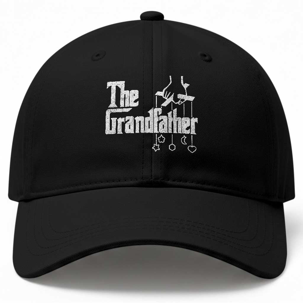 The Grandfather Baseball Cap Funny Grandpa Italian Mafia Style Father's Day