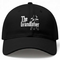 The Grandfather Baseball Cap Funny Grandpa Italian Mafia Style Father's Day