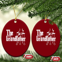 The Grandfather Ceramic Ornament Funny Grandpa Italian Mafia Style Father's Day