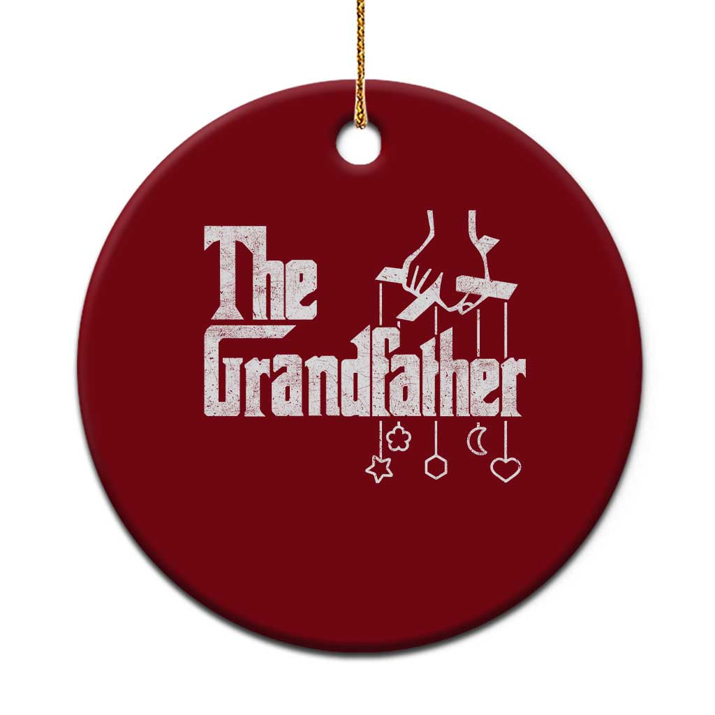 The Grandfather Ceramic Ornament Funny Grandpa Italian Mafia Style Father's Day