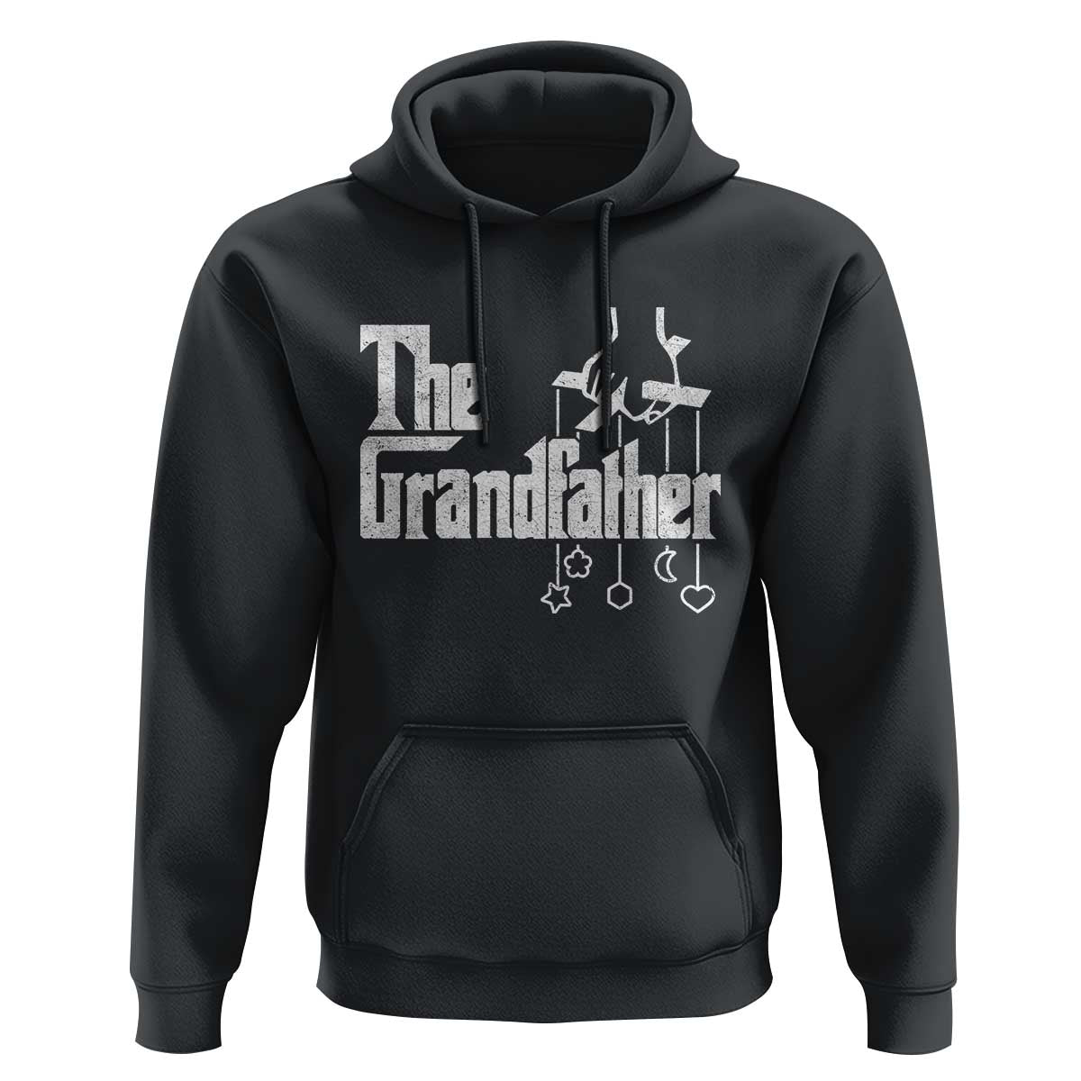 The Grandfather Hoodie Funny Grandpa Italian Mafia Style Father's Day