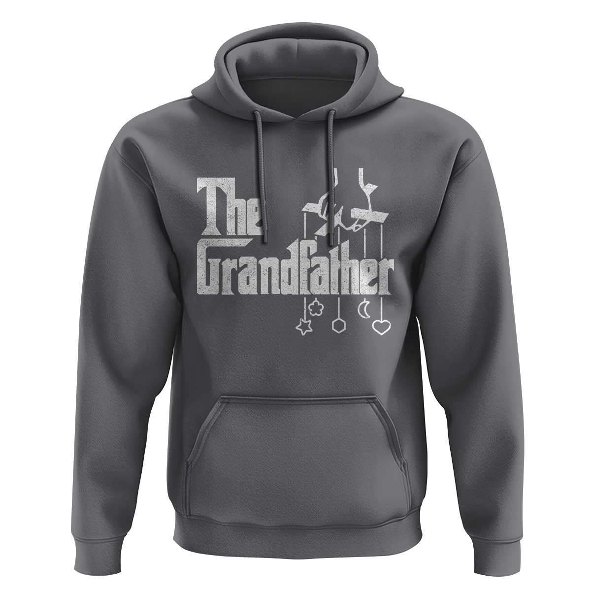 The Grandfather Hoodie Funny Grandpa Italian Mafia Style Father's Day