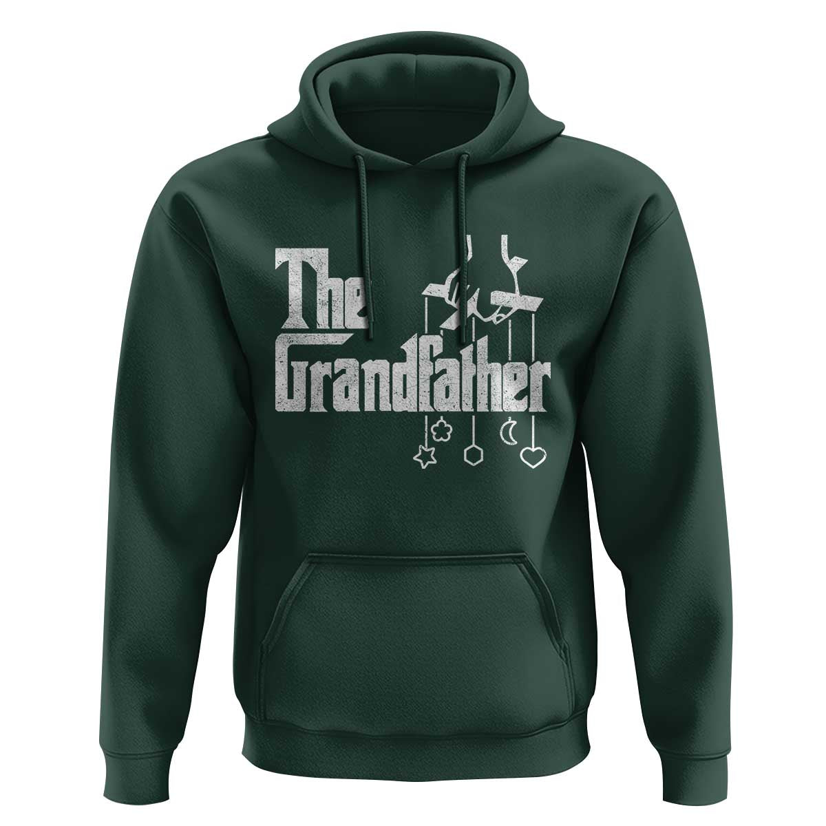 The Grandfather Hoodie Funny Grandpa Italian Mafia Style Father's Day