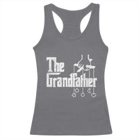 The Grandfather Racerback Tank Top Funny Grandpa Italian Mafia Style Father's Day