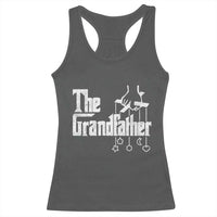 The Grandfather Racerback Tank Top Funny Grandpa Italian Mafia Style Father's Day
