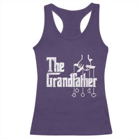 The Grandfather Racerback Tank Top Funny Grandpa Italian Mafia Style Father's Day