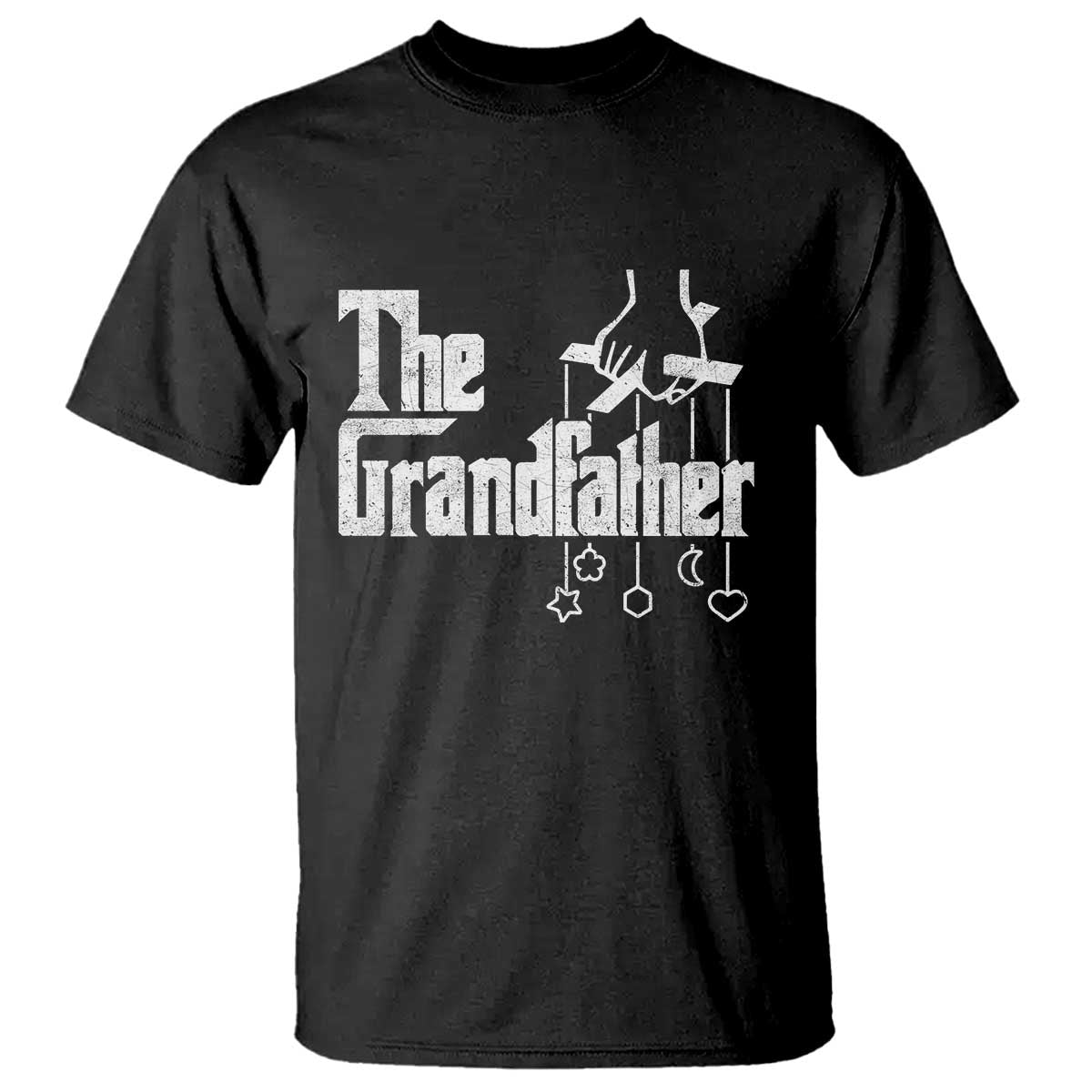 The Grandfather T Shirt Funny Grandpa Italian Mafia Style Father's Day