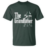 The Grandfather T Shirt Funny Grandpa Italian Mafia Style Father's Day