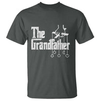 The Grandfather T Shirt Funny Grandpa Italian Mafia Style Father's Day