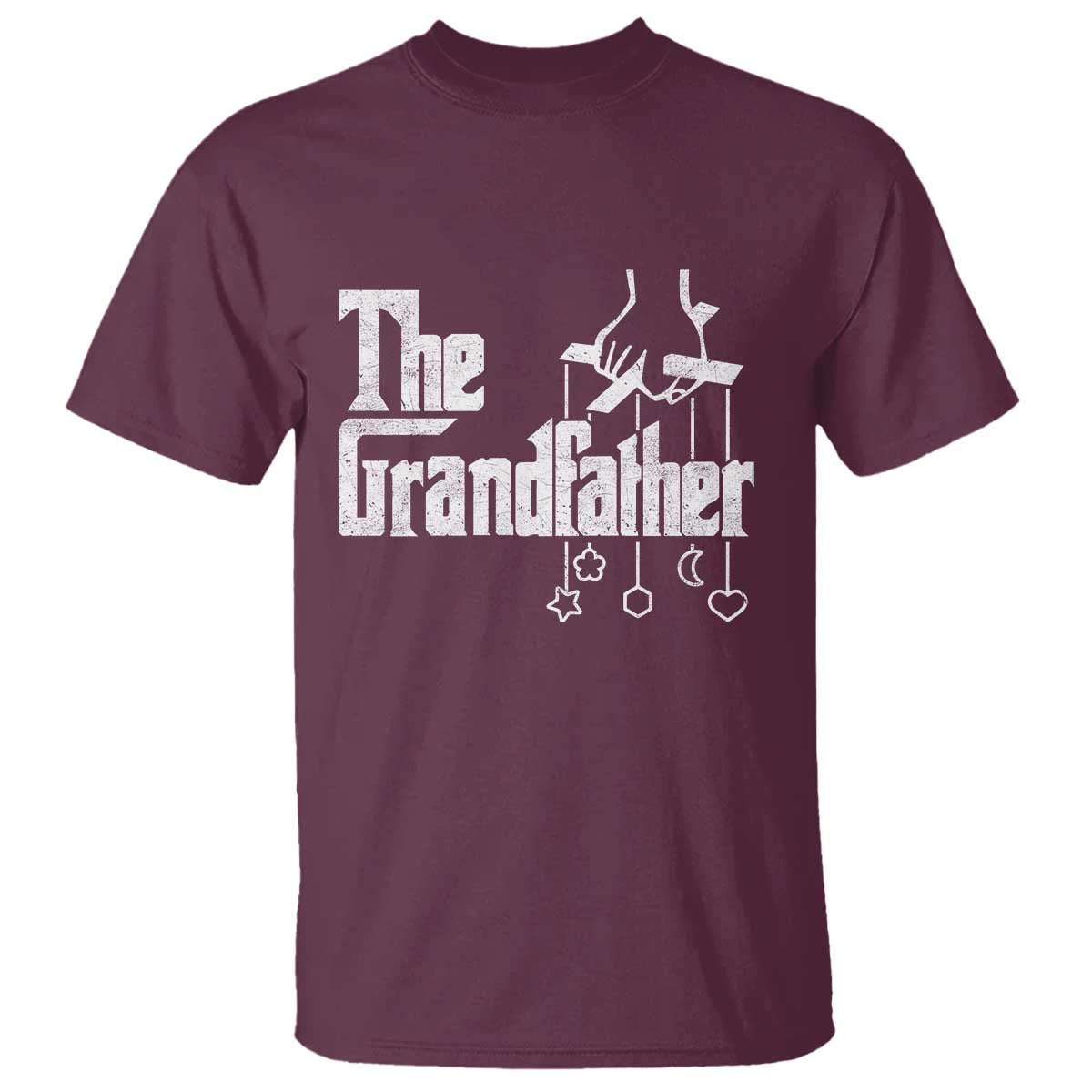 The Grandfather T Shirt Funny Grandpa Italian Mafia Style Father's Day