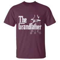 The Grandfather T Shirt Funny Grandpa Italian Mafia Style Father's Day