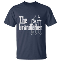 The Grandfather T Shirt Funny Grandpa Italian Mafia Style Father's Day