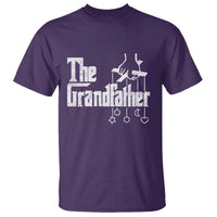 The Grandfather T Shirt Funny Grandpa Italian Mafia Style Father's Day