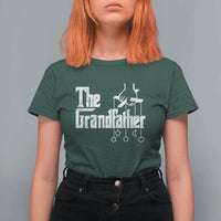 The Grandfather T Shirt For Women Funny Grandpa Italian Mafia Style Father's Day