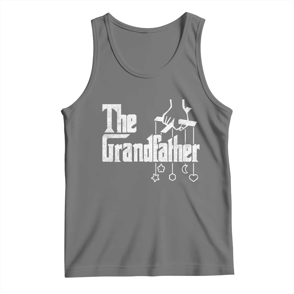 The Grandfather Tank Top Funny Grandpa Italian Mafia Style Father's Day
