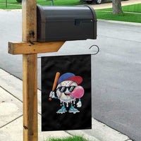 Baseball Bubble Gum Sports Game Day Garden Flag