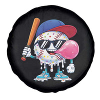 Baseball Bubble Gum Sports Game Day Spare Tire Cover