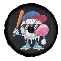Baseball Bubble Gum Sports Game Day Spare Tire Cover