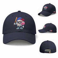 Baseball Bubble Gum Sports Game Day Baseball Cap
