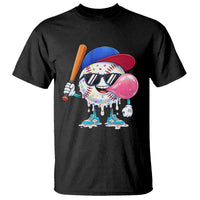 Baseball Bubble Gum Sports Game Day T Shirt