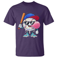 Baseball Bubble Gum Sports Game Day T Shirt