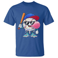 Baseball Bubble Gum Sports Game Day T Shirt