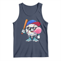 Baseball Bubble Gum Sports Game Day Tank Top