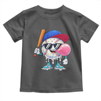 Baseball Bubble Gum Sports Game Day Toddler T Shirt