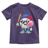 Baseball Bubble Gum Sports Game Day Toddler T Shirt