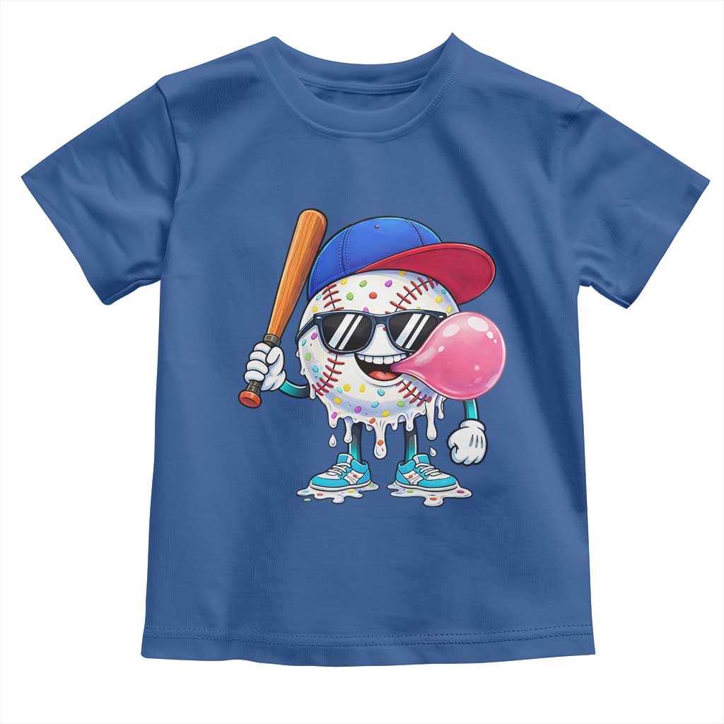 Baseball Bubble Gum Sports Game Day Toddler T Shirt