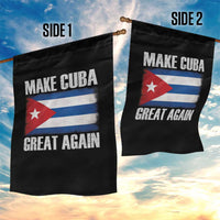 Make Cuba Great Again Garden Flag Vintage Cuban Map
