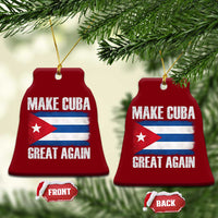 Make Cuba Great Again Ceramic Ornament Vintage Cuban Map