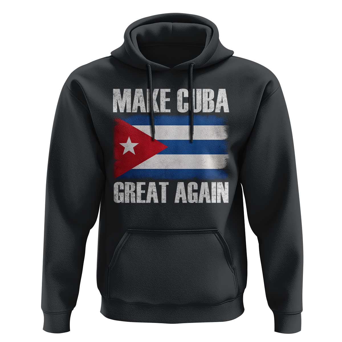Make Cuba Great Again Hoodie Vintage Cuban Map