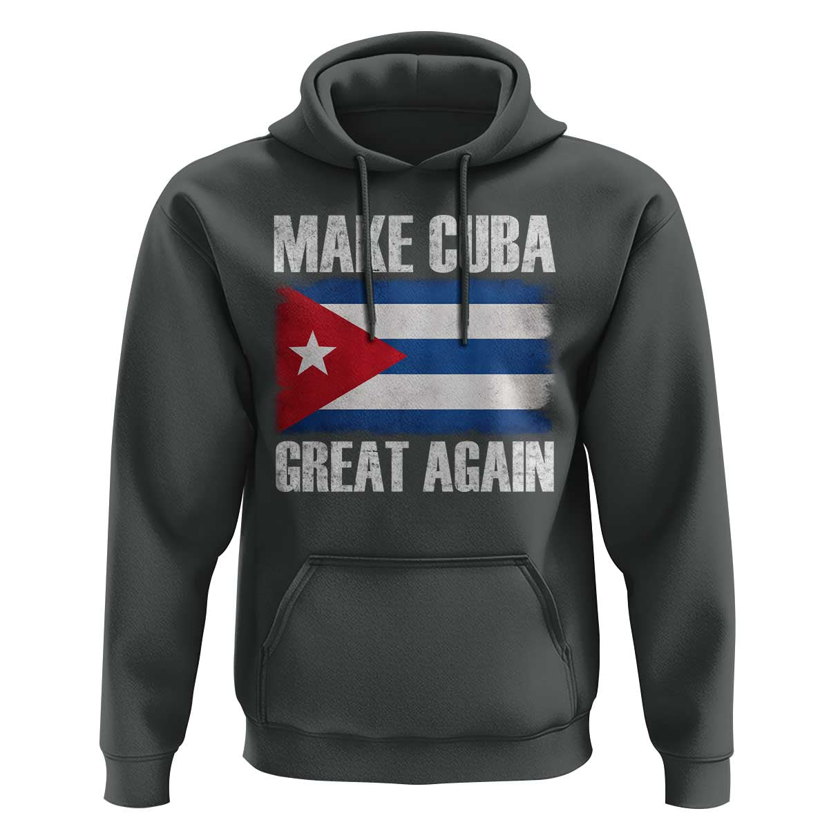Make Cuba Great Again Hoodie Vintage Cuban Map