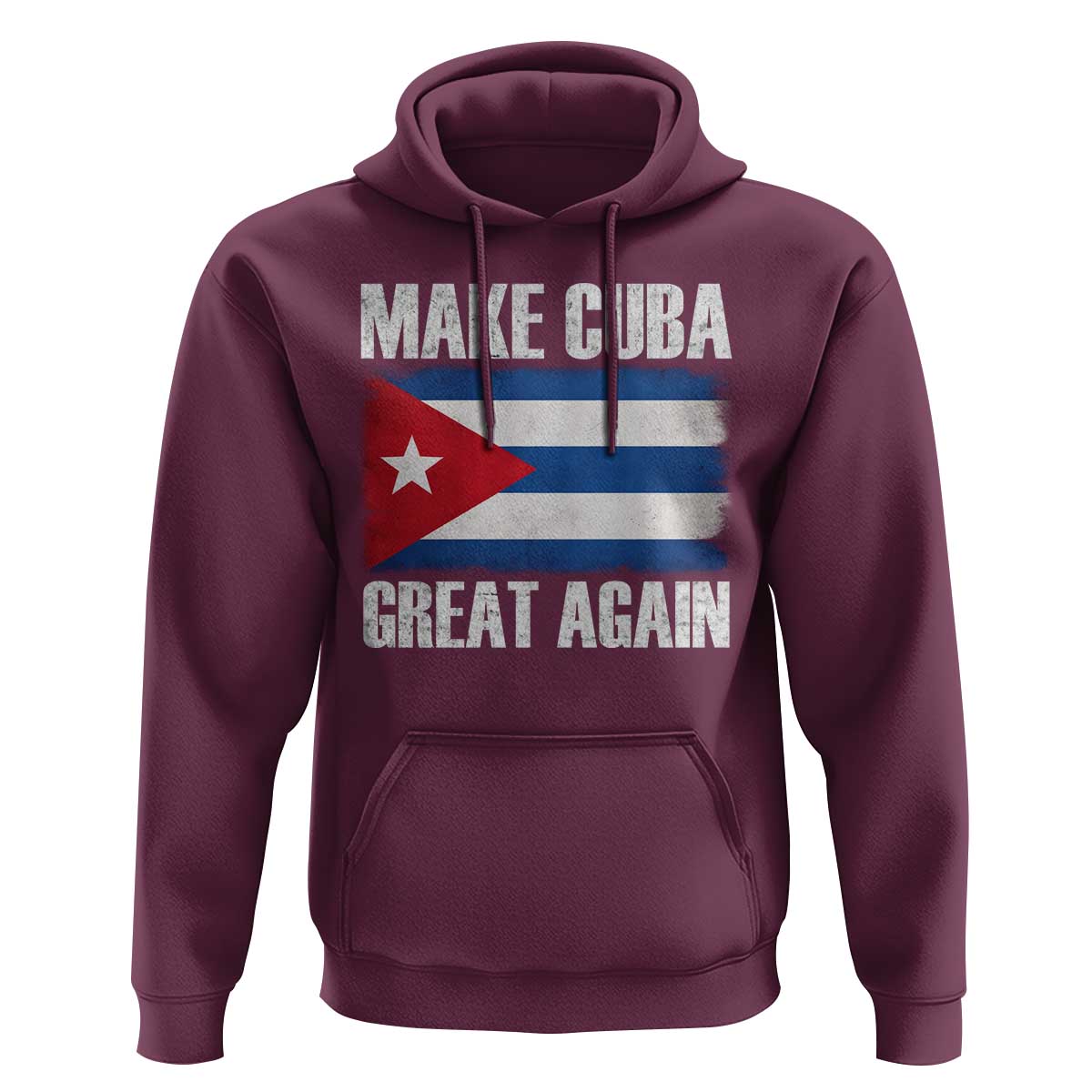 Make Cuba Great Again Hoodie Vintage Cuban Map