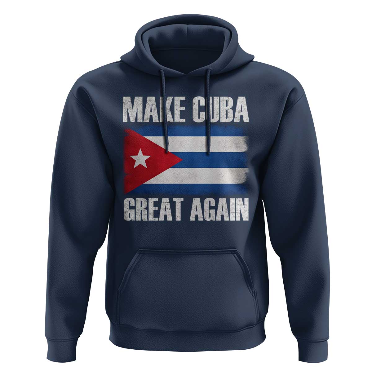 Make Cuba Great Again Hoodie Vintage Cuban Map
