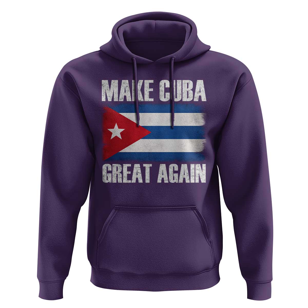 Make Cuba Great Again Hoodie Vintage Cuban Map