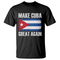 Make Cuba Great Again T Shirt Vintage Cuban Map