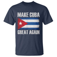 Make Cuba Great Again T Shirt Vintage Cuban Map