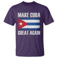 Make Cuba Great Again T Shirt Vintage Cuban Map